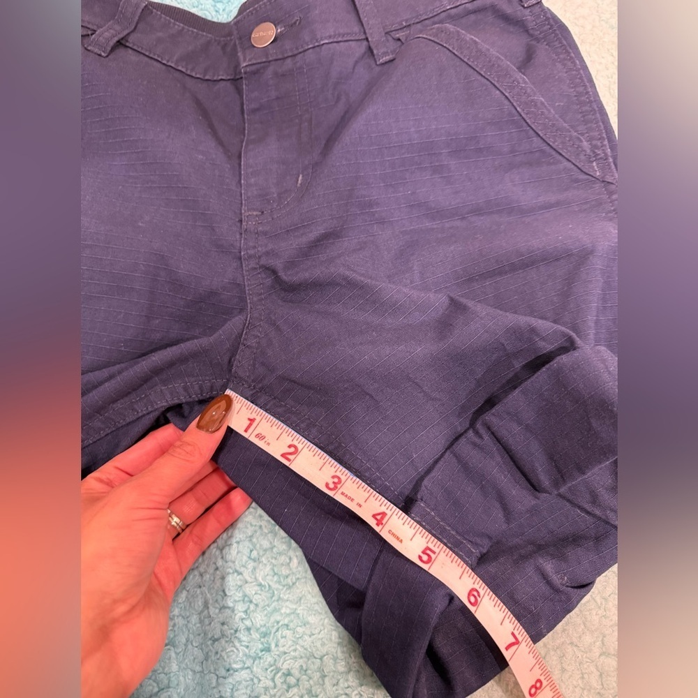 🔥Carhartt Navy Blue Women's Shorts🔥 - Picture 3 of 7